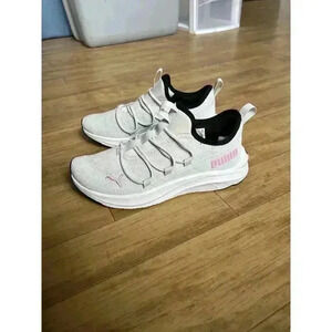 Puma Softride Women’s 6.5 Gray And Pink Sneakers Shoes New